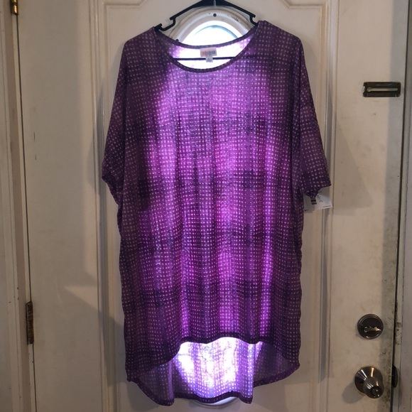 Lavender pattern tunic - Picture 2 of 6